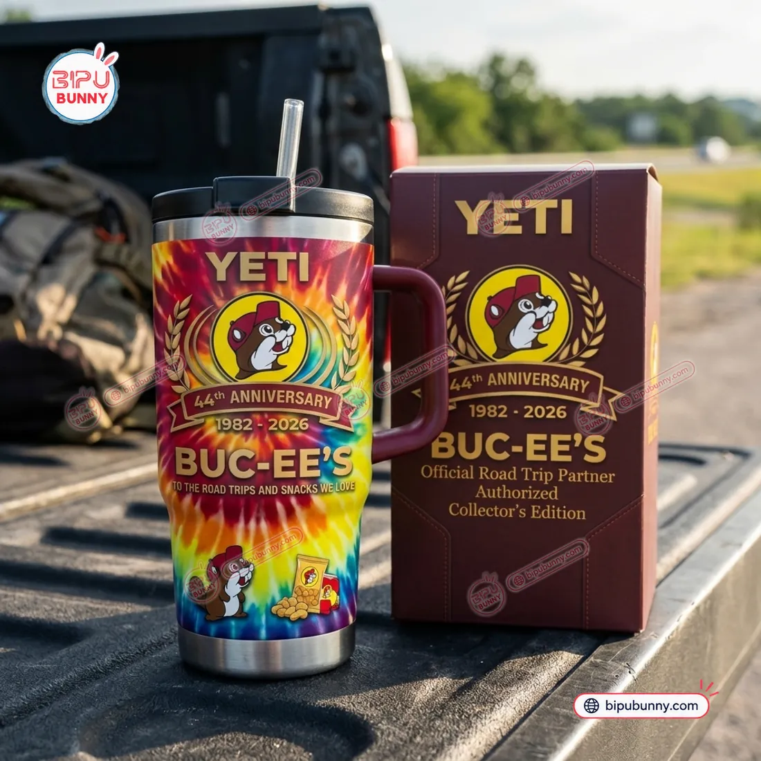 Buc-ees 44th Anniversary Tumbler Cup Buc-ees 44th Anniversary Tumbler Cup