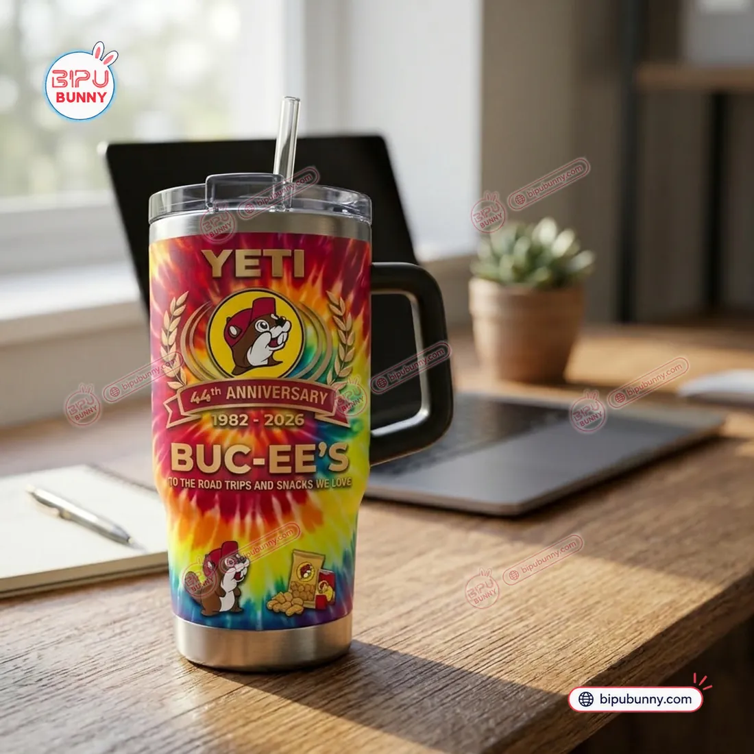 Buc-ees 44th Anniversary Tumbler Cup Buc-ees 44th Anniversary Tumbler Cup