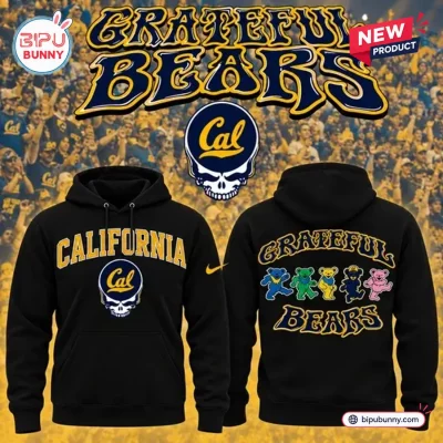 California Golden Bears Grateful Dead Black Hoodie