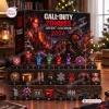 Front view of Call of Duty Zombies 2026 Advent Calendar with numbered figurines.