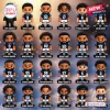 Front view of Carolina Panthers Christmas Advent Calendar featuring miniature player figurines.