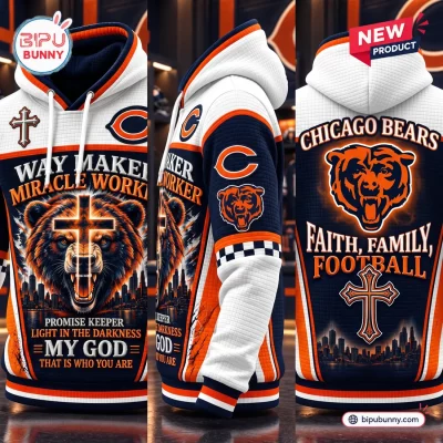 Chicago Bears Way Maker Hoodie