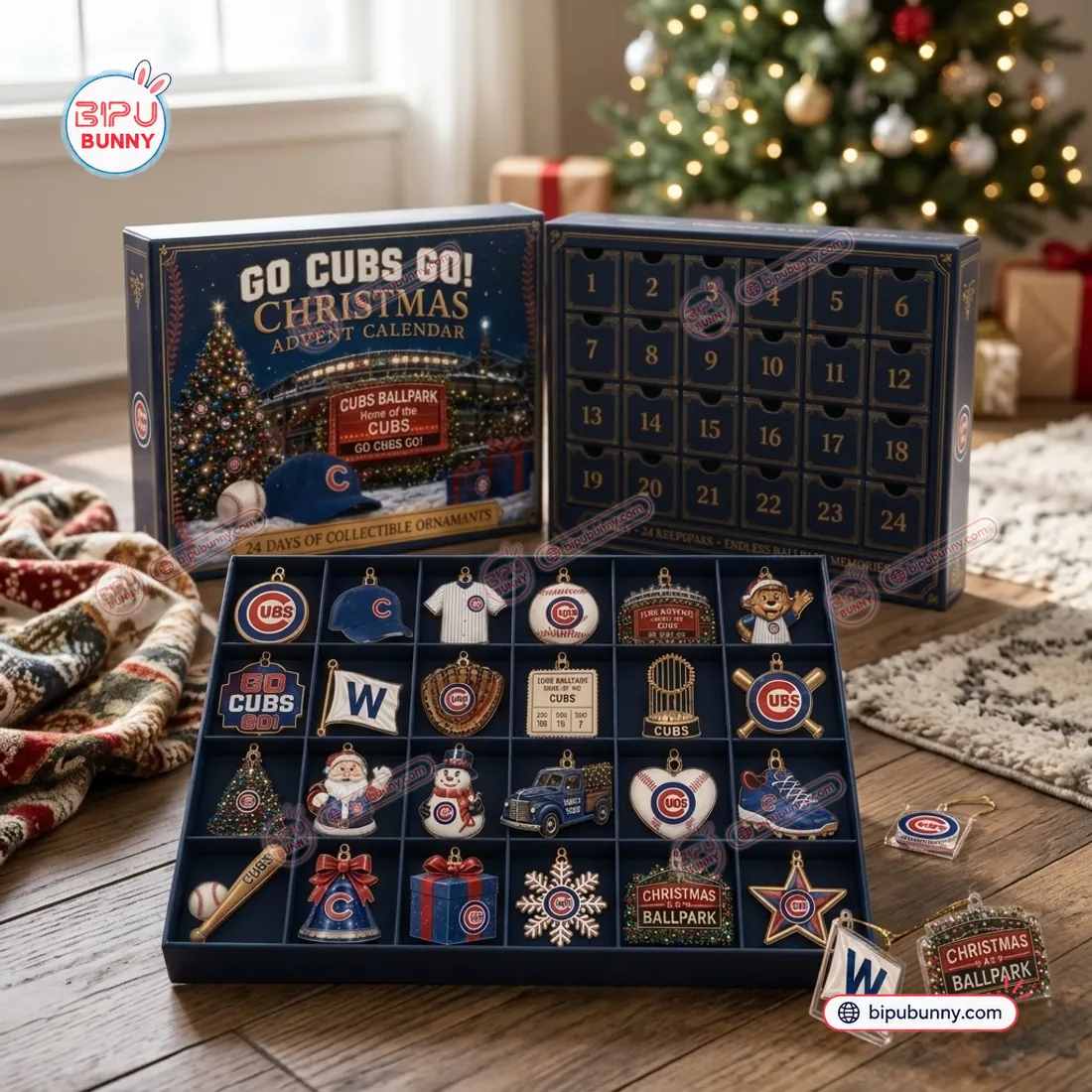 Chicago Cubs Baseball Christmas Advent Calendar Chicago Cubs Baseball Christmas Advent Calendar