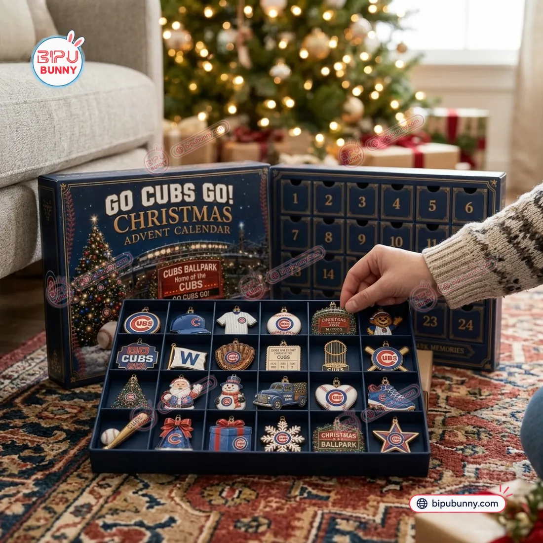 Chicago Cubs Baseball Christmas Advent Calendar Chicago Cubs Baseball Christmas Advent Calendar