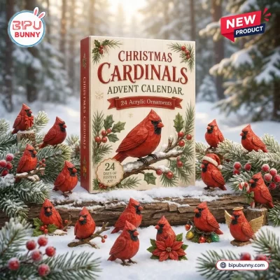 Christmas Cardinals 2026 Advent Calendar