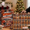 Front view of Cincinnati Bengals NFL Advent Calendar featuring mini figures arranged on a table.