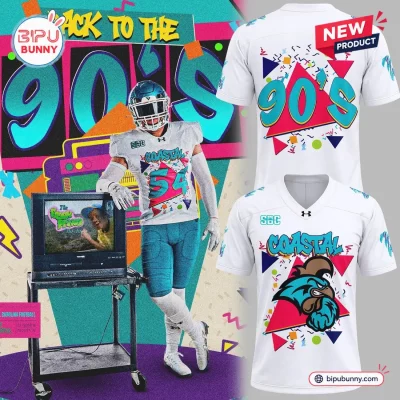 Coastal Carolina Chanticleers 90s Friday Night Football Jersey