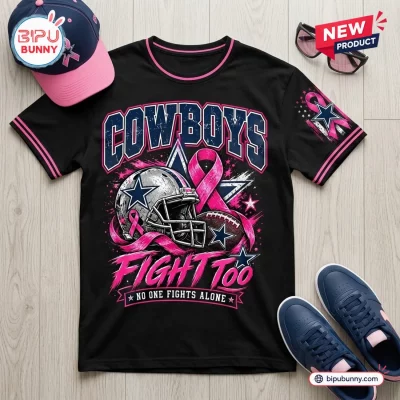 Dallas Cowboys NFL Breast Cancer Awareness Shirt
