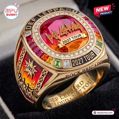 Def Leppard Rock Brigade 2027 Tour Ring