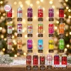 Front view of Diet Coke & Coca-Cola All Flavors Advent Calendar 2026 showing twenty-four numbered soda can ornaments.
