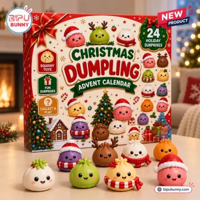 Dumpling Squishy Toy Advent Calendar
