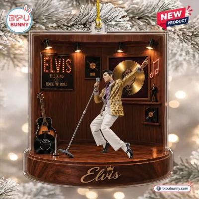 Elvis Presley 2026 Christmas Ornament