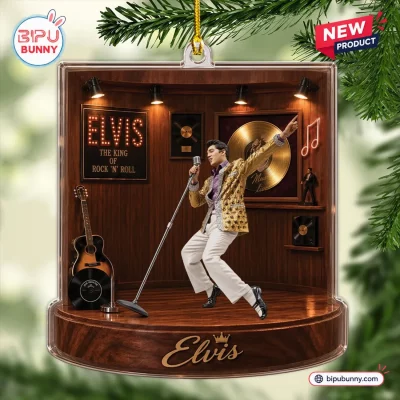 Elvis Presley 2026 Christmas Ornament