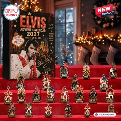 Elvis Presley Advent Calendar 2027 Ornaments