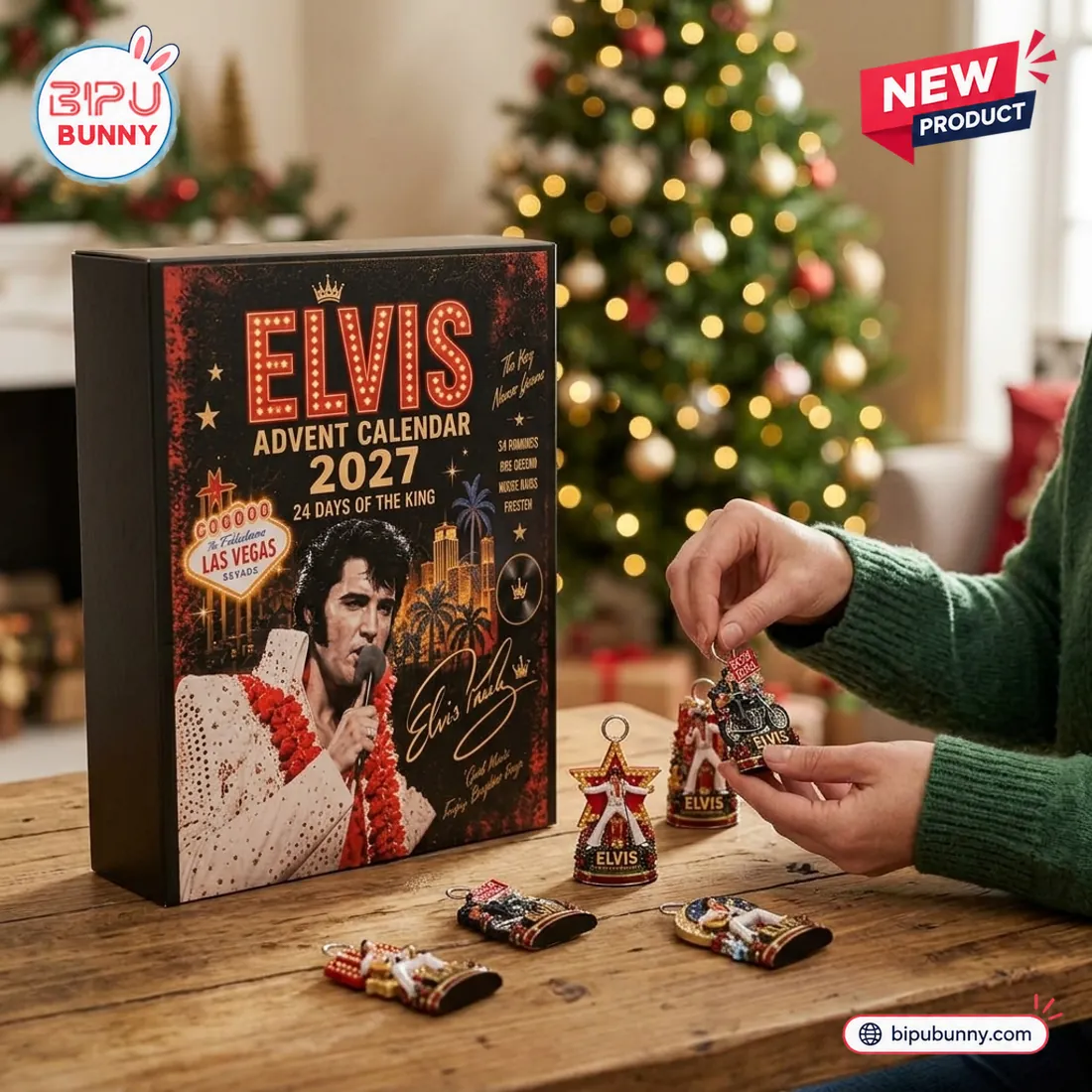 Elvis Presley Advent Calendar 2027 Ornaments Elvis Presley Advent Calendar 2027 Ornaments