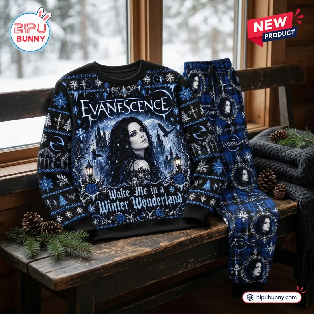 Evanescence Winter Wonderland Sweater and Jogger Set Evanescence Winter Wonderland Sweater and Jogger Set