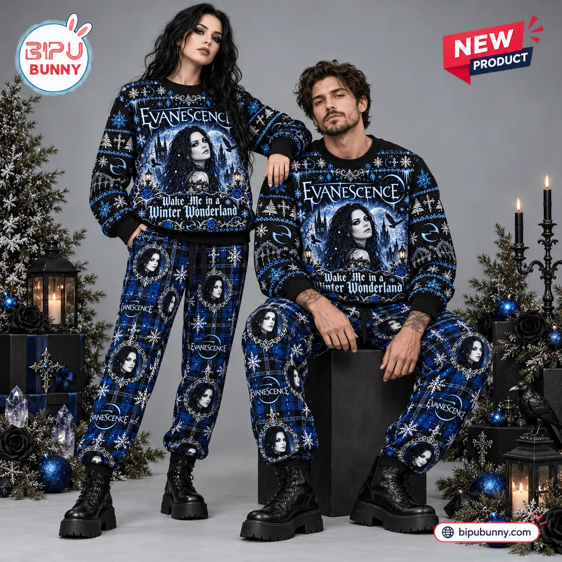 Evanescence Winter Wonderland Sweater and Jogger Set Evanescence Winter Wonderland Sweater and Jogger Set