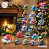 Front view of an F1 2026 Racing Helmet Advent Calendar displayed with miniature helmets.