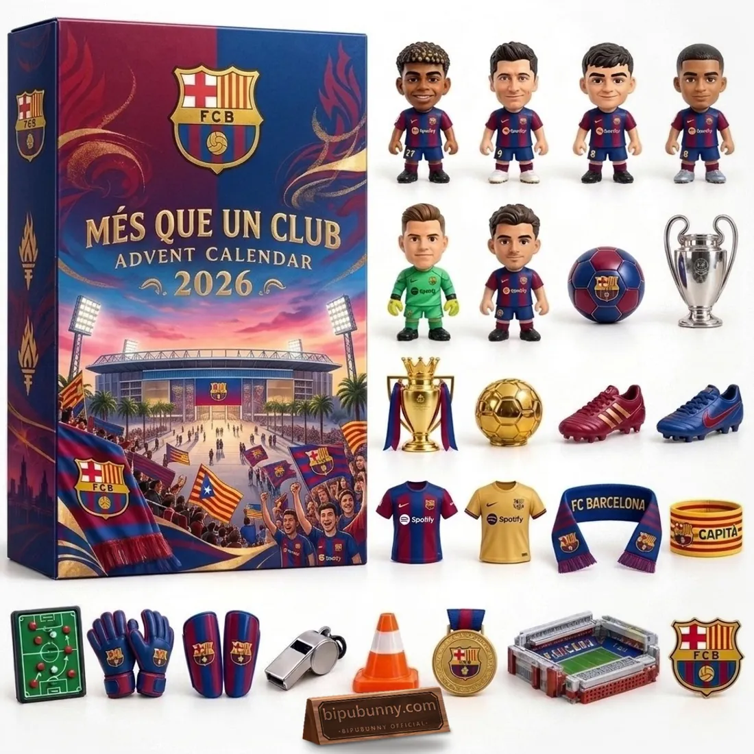 FC Barcelona Blaugrana Camp Nou Legends 2026 Advent Calendar FC Barcelona Blaugrana Camp Nou Legends 2026 Advent Calendar