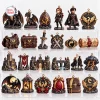 Front view of Fourth Wing The Empyrean 2026 Advent Calendar showing miniature figurines on shelves.