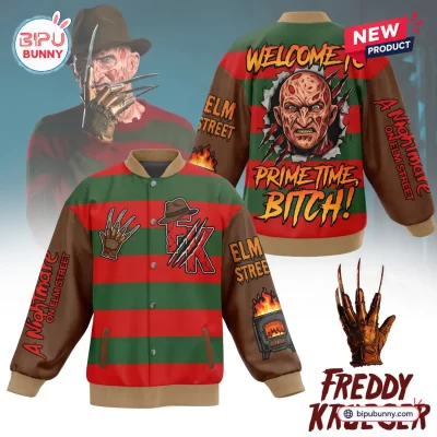 Freddy Krueger Nightmare Varsity Jacket