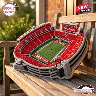 Georgia Bulldogs Sanford Stadium Plush Pillow