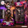 Front view of the Grand Theft Auto VI x Tifa Lockhart Vinyl Figure displayed next to its retail box.