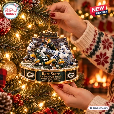 Green Bay Packers Ice Bowl Christmas Ornament