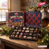 Open Guard The Land Baseball 2026 Advent Calendar displaying twenty four numbered compartments and holiday charms.