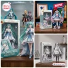 Collage of Hatsune Miku 20th Anniversary Limited Edition Figure displays with boxes.
