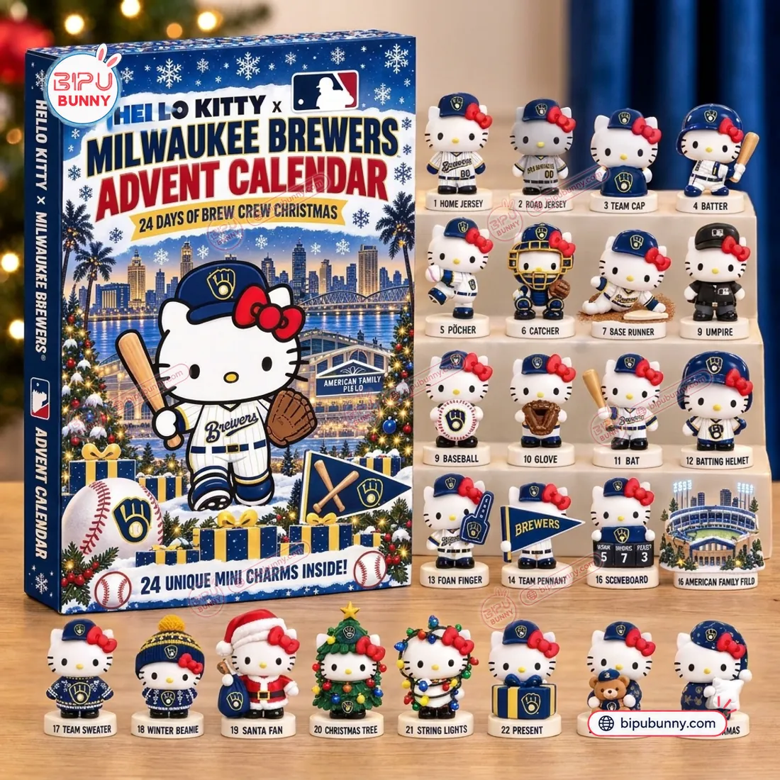 Hello Kitty x Milwaukee Brewers Advent Calendar Hello Kitty x Milwaukee Brewers Advent Calendar