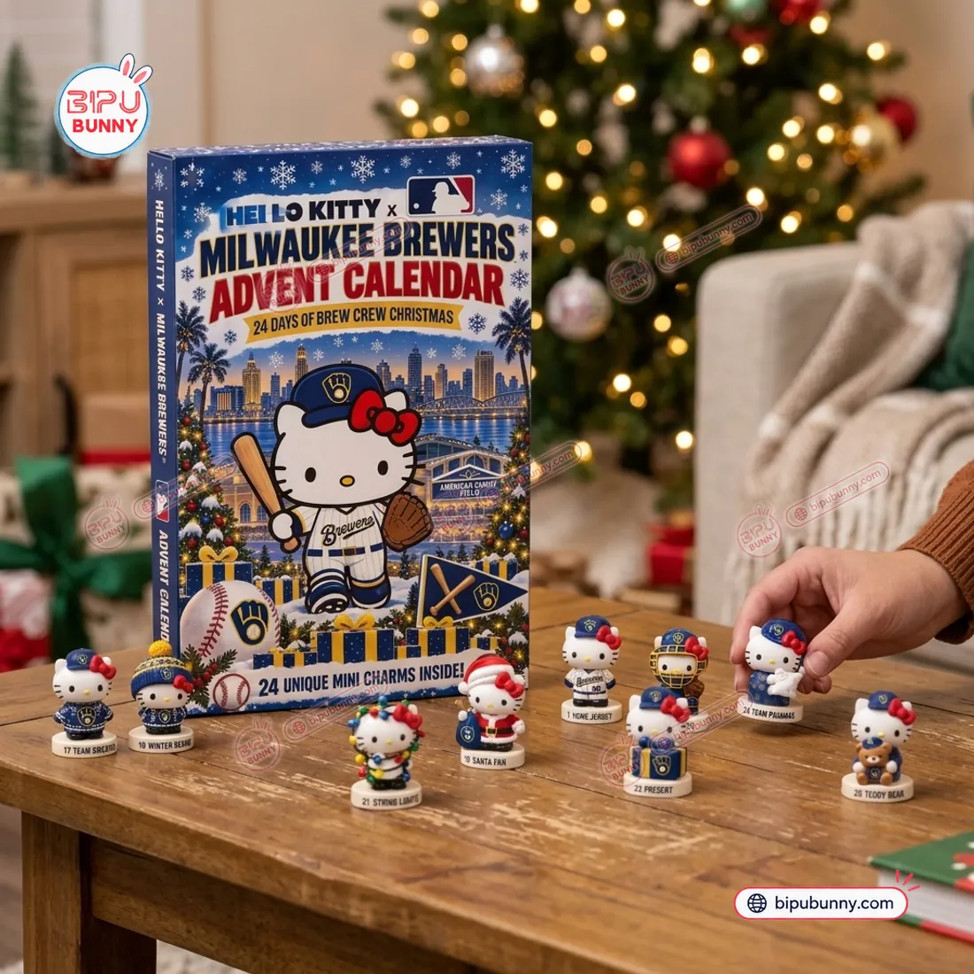 Hello Kitty x Milwaukee Brewers Advent Calendar Hello Kitty x Milwaukee Brewers Advent Calendar