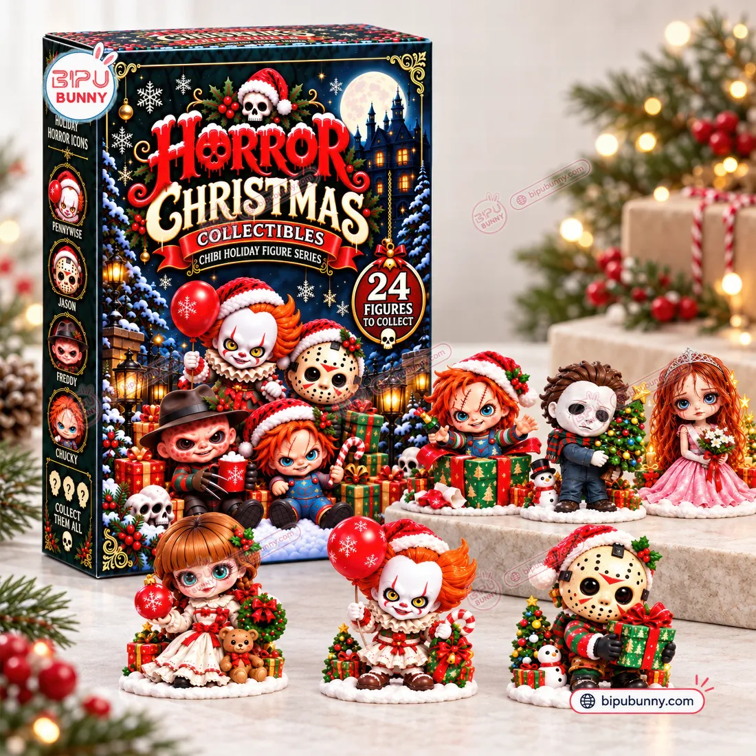Horror Christmas Advent Calendar Blind Box Horror Christmas Advent Calendar Blind Box