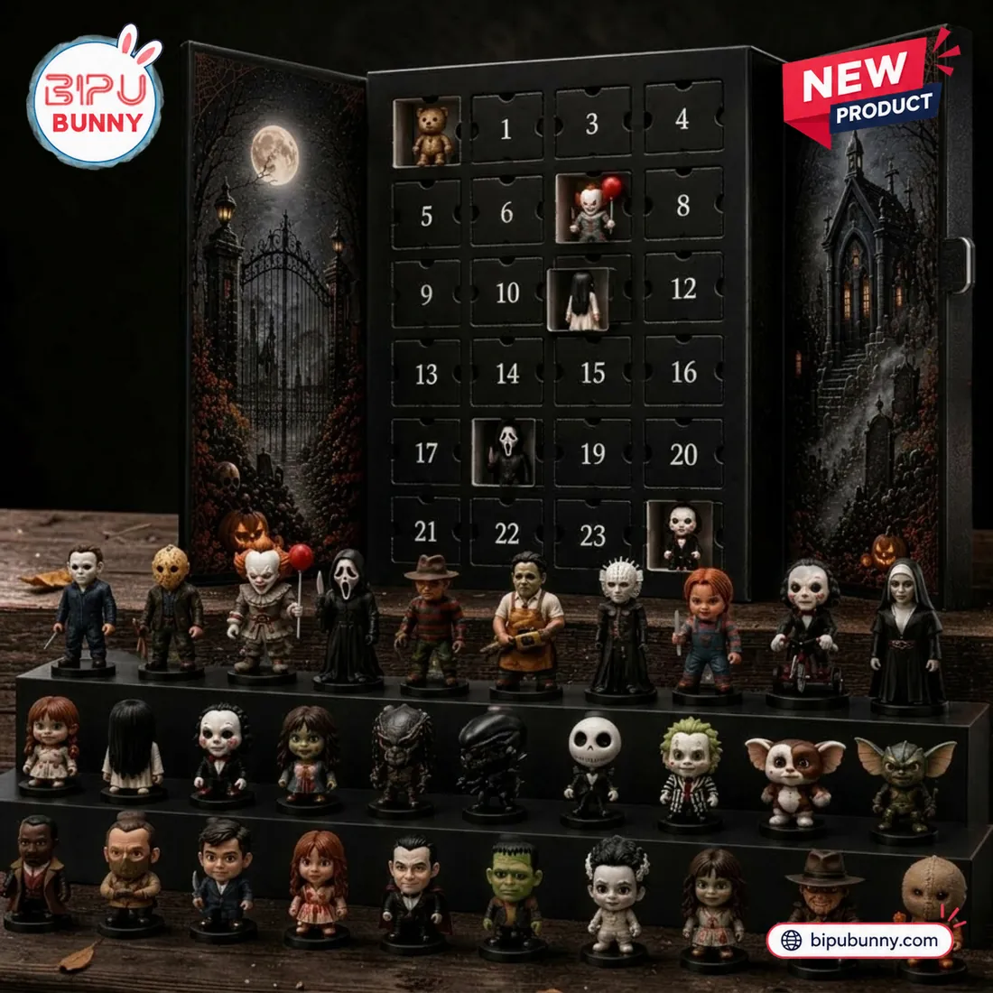Horror Movie Figures Collectibles Advent Calendar Horror Movie Figures Collectibles Advent Calendar