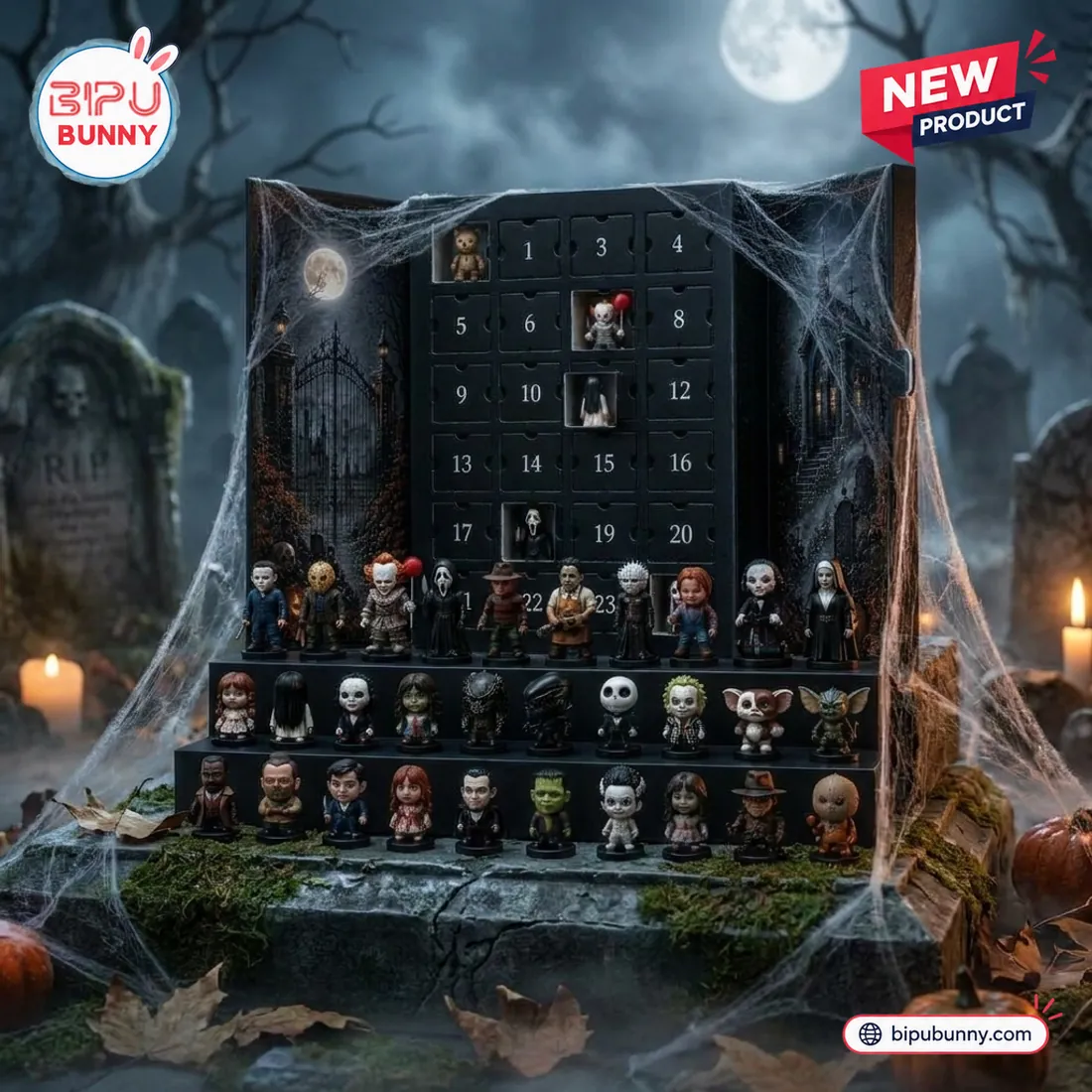 Horror Movie Figures Collectibles Advent Calendar Horror Movie Figures Collectibles Advent Calendar