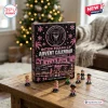 Inter Miami CF Christmas Advent Calendar boxed set on wooden table with mini figures.