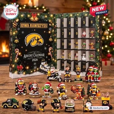 Iowa Hawkeyes 2026 Christmas Advent Calendar