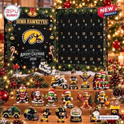 Iowa Hawkeyes 2026 Christmas Advent Calendar