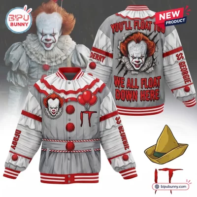 IT Pennywise Horror Varsity Jacket