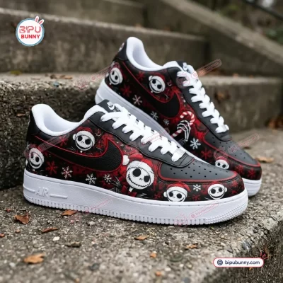 Jack Skellington Christmas Air Force 1 Shoes
