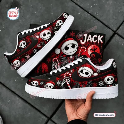 Jack Skellington Christmas Air Force 1 Shoes
