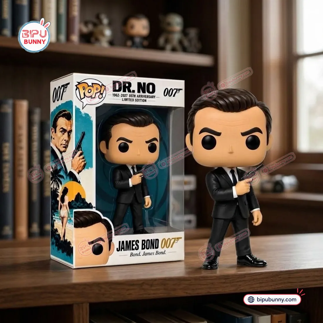 James Bond Dr. No 65th Anniversary Vinyl Figure – Var James Bond Dr. No 65th Anniversary Vinyl Figure – Var