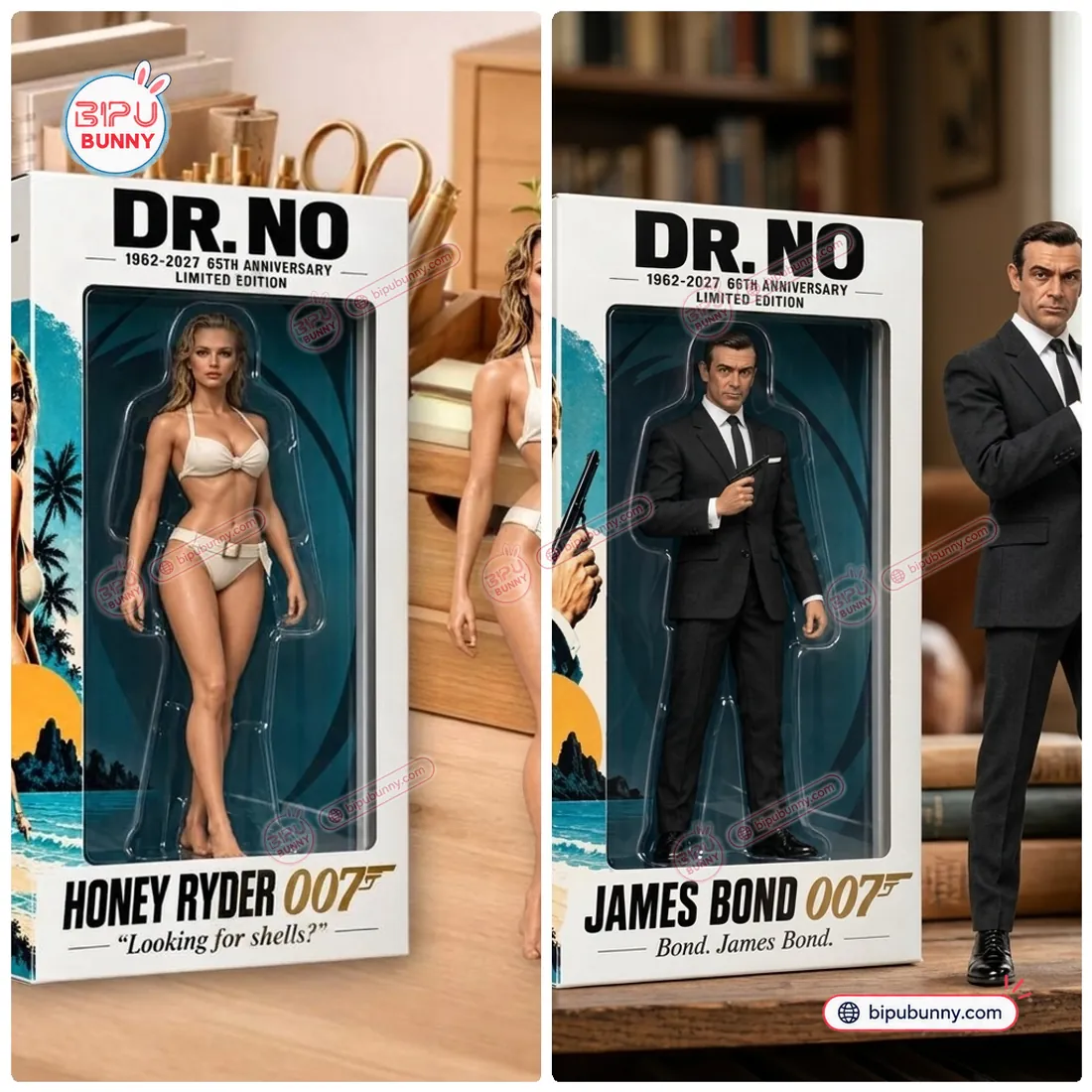 James Bond Dr. No Collectible Doll James Bond Dr. No Collectible Doll
