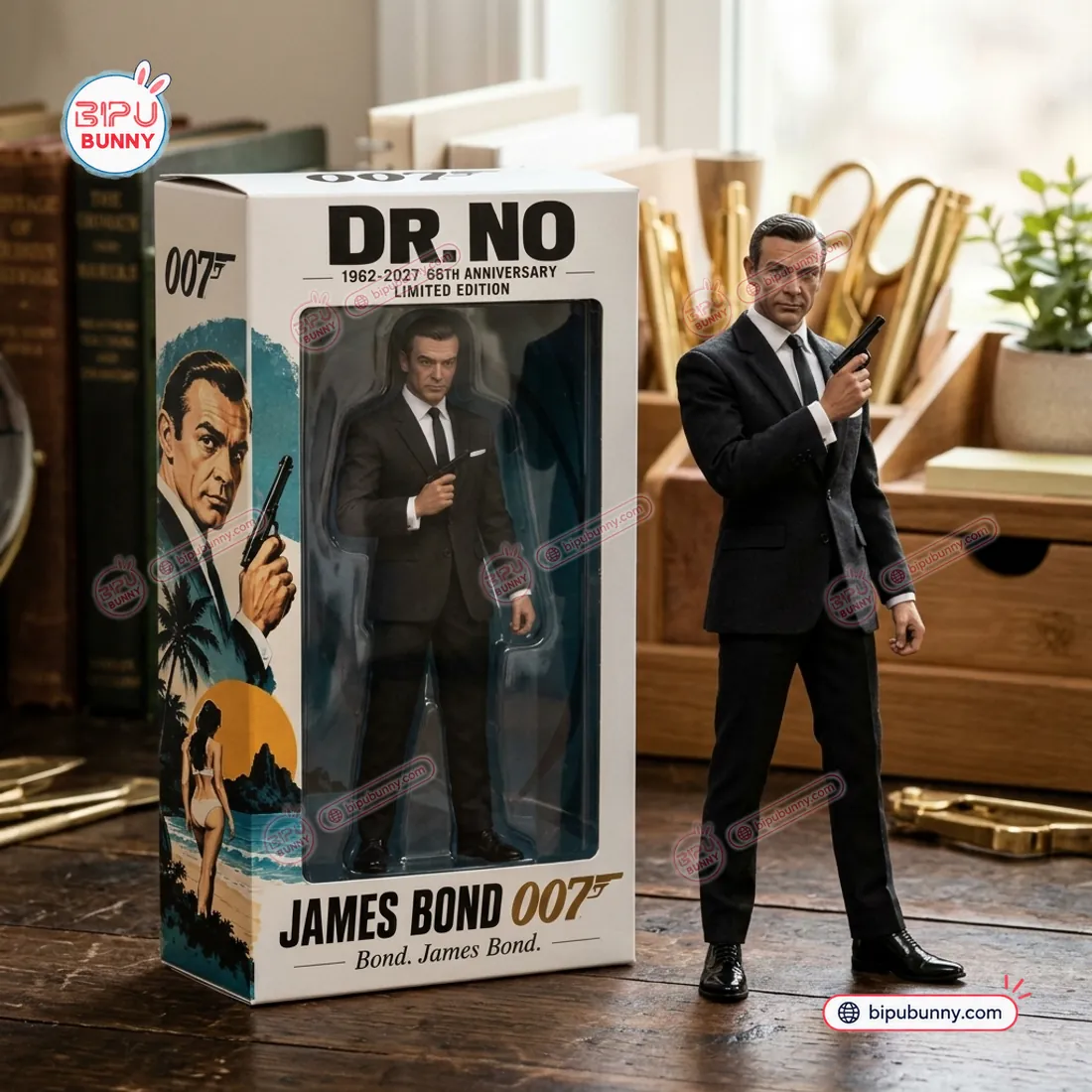 James Bond Dr. No Collectible Doll James Bond Dr. No Collectible Doll