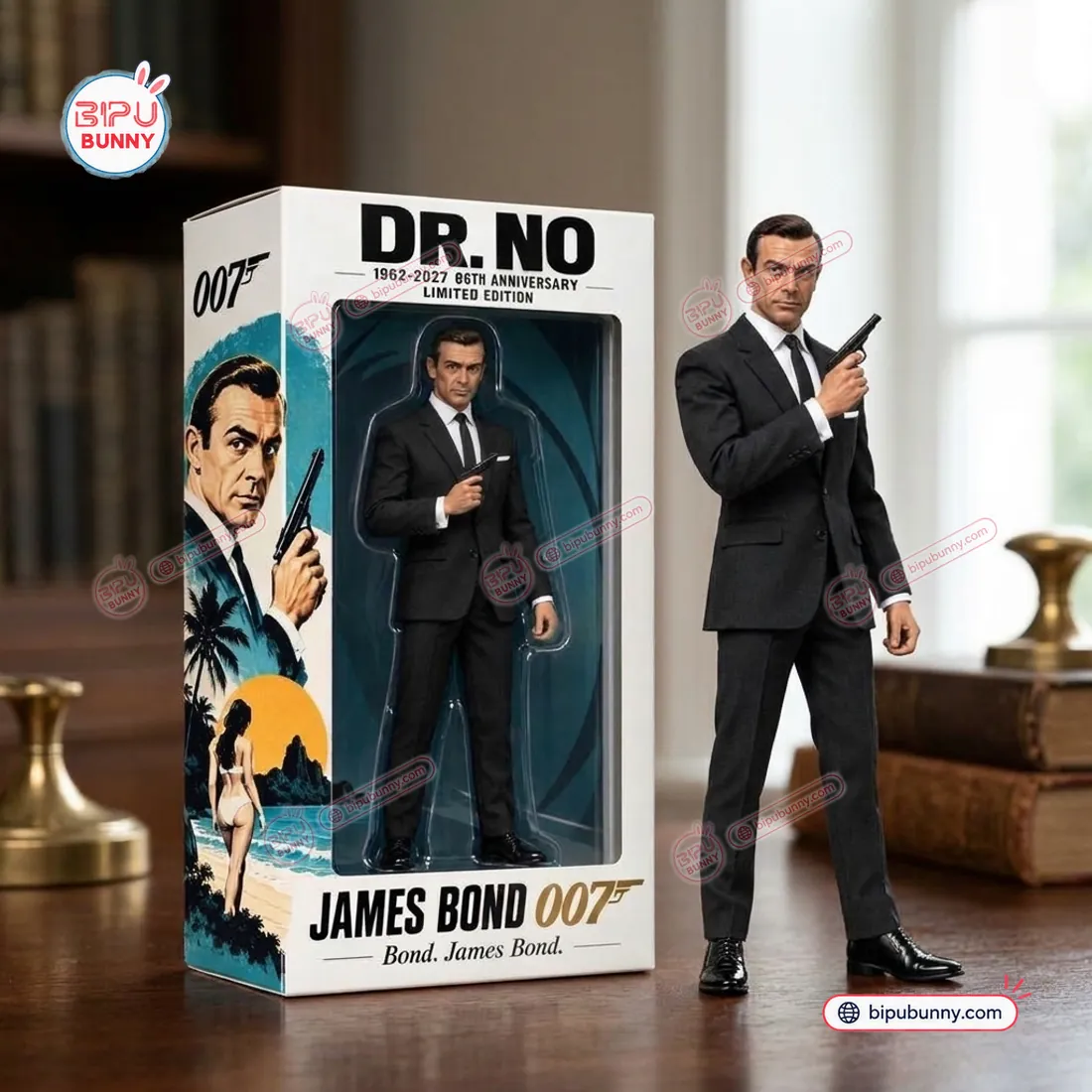 James Bond Dr. No Collectible Doll James Bond Dr. No Collectible Doll