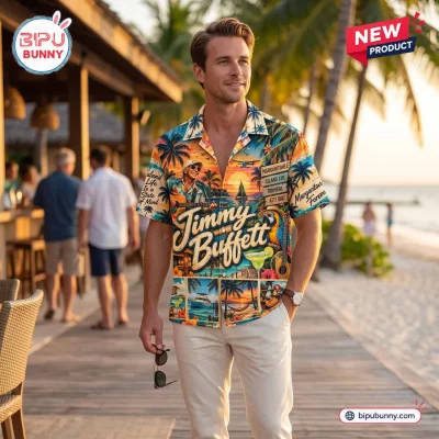 Jimmy Buffett Island Life Hawaiian Shirt