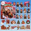 Front view of the Jingle All The Way 30th Anniversary Advent Calendar 2026 packaging and 24 miniature collectible figures.