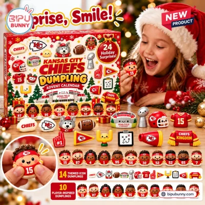 Kansas City Chiefs Dumpling Advent Calendar