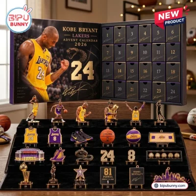 Kobe Bryant Los Angeles Lakers 2026 Advent Calendar