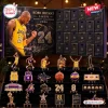 Front view of Kobe Bryant Los Angeles Lakers 2026 Advent Calendar with numbered daily compartments and miniature collectibles.